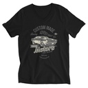 Custom Made Adventures Motors Old School Unisex V-Neck Tee