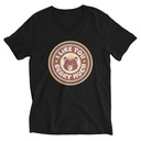 Cute Bear - AI Unisex V-Neck Tee
