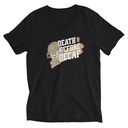 Death Before Decaf Unisex V-Neck Tee