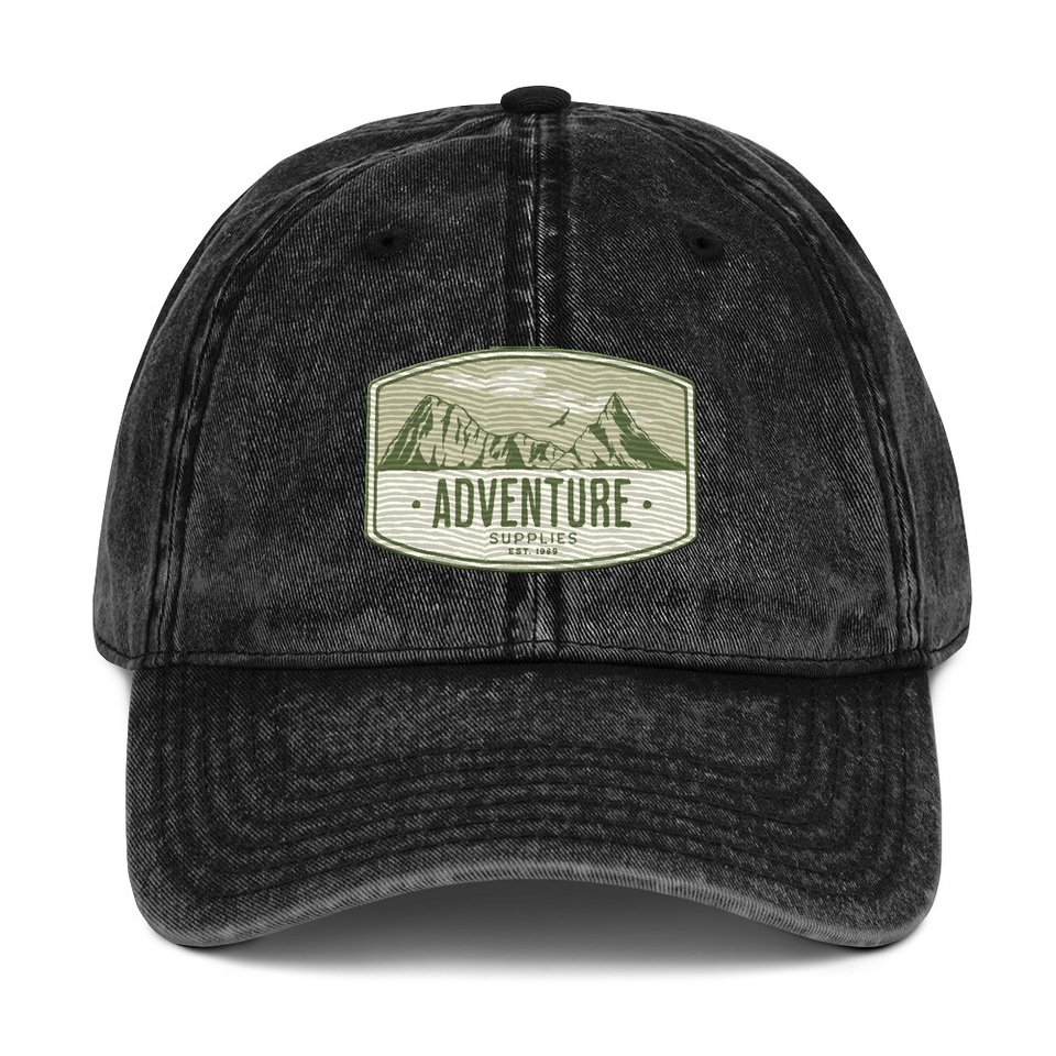 Adventure Supplies - Mountain Vintage Cap