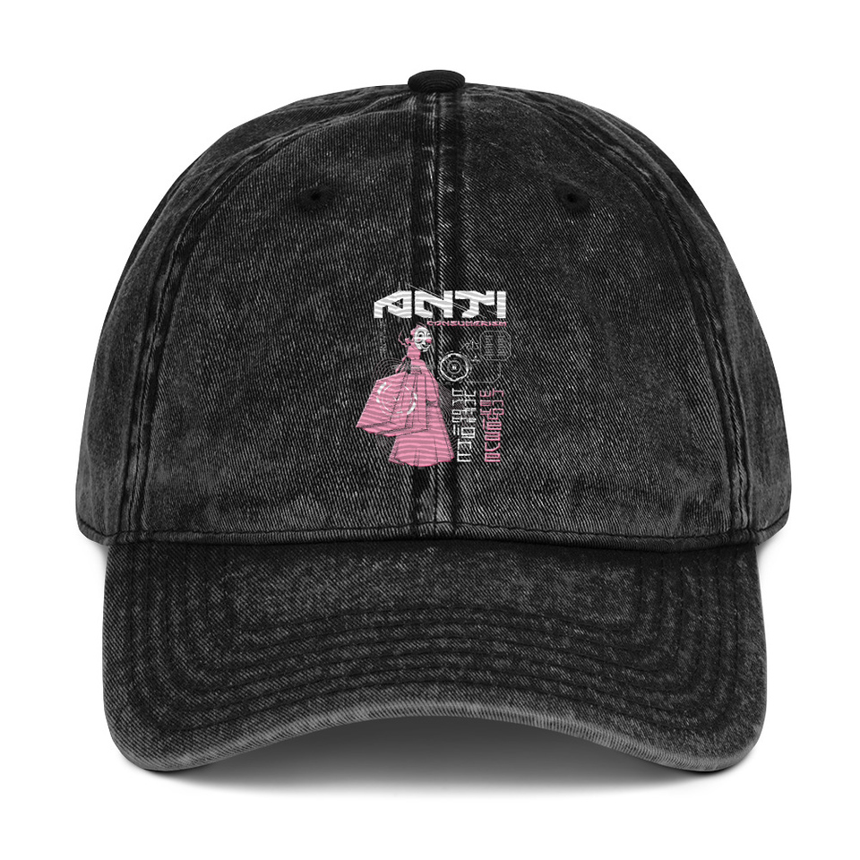Anti Consumerism - Futuristic Vintage Cap
