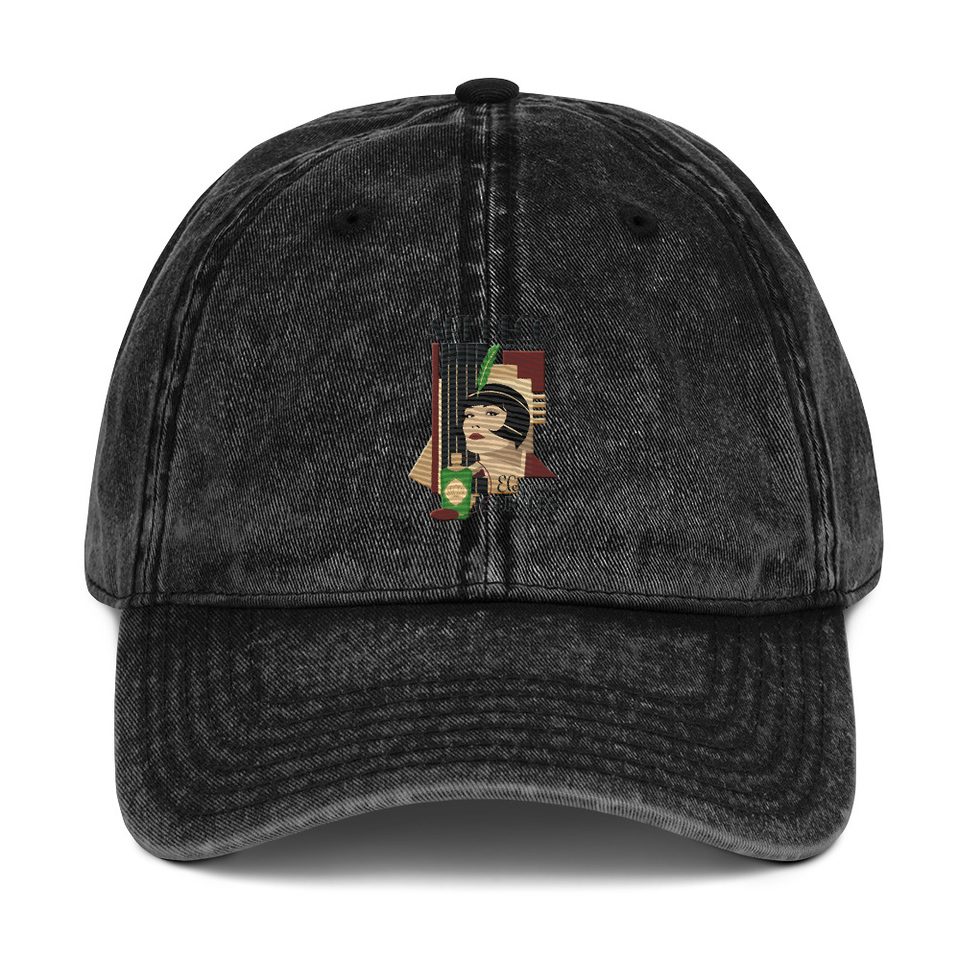 Art Deco Elegance Toujours Vintage Cap