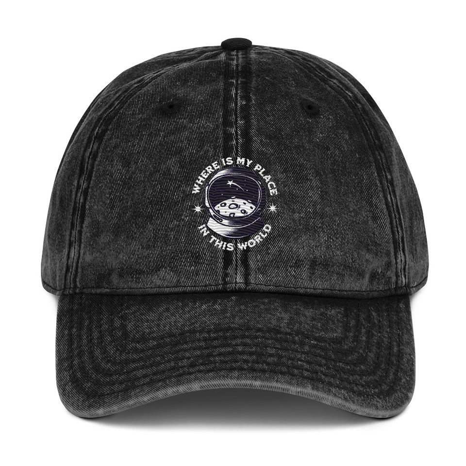 Astronaut Vintage Cap