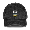 Awesome Dad Checklist Vintage Cap