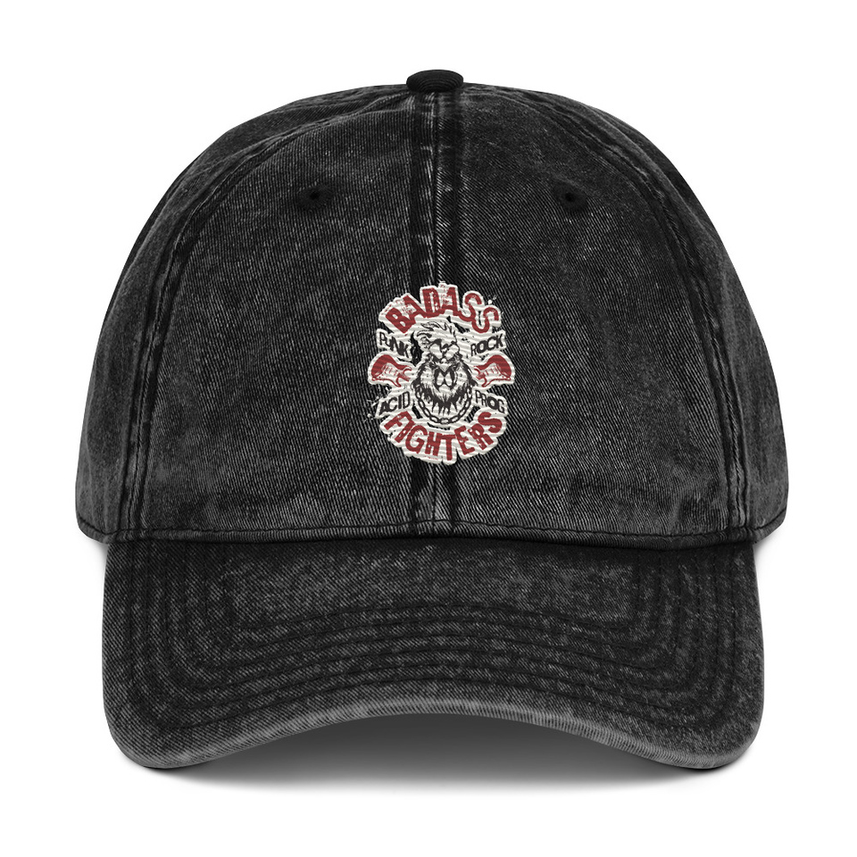 Badass Fighters Vintage Cap