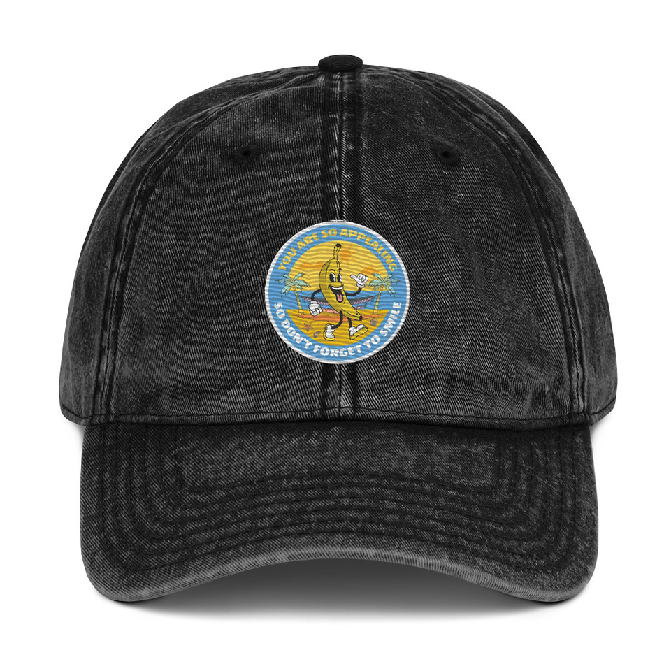 Banana project _-) Vintage Cap