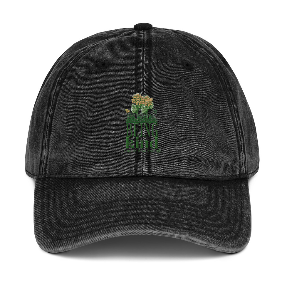 Being Kind is more than enough Vintage Cap