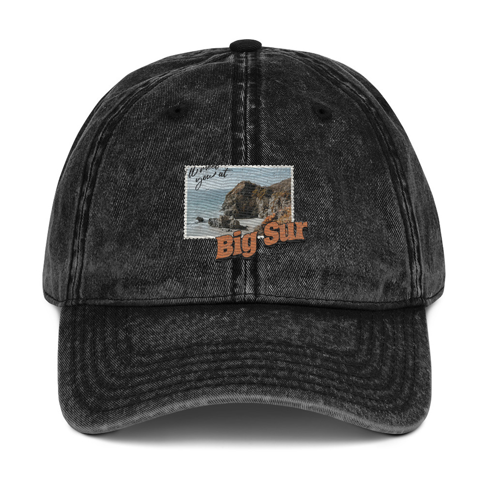 Big Sur, Cali Vintage Cap