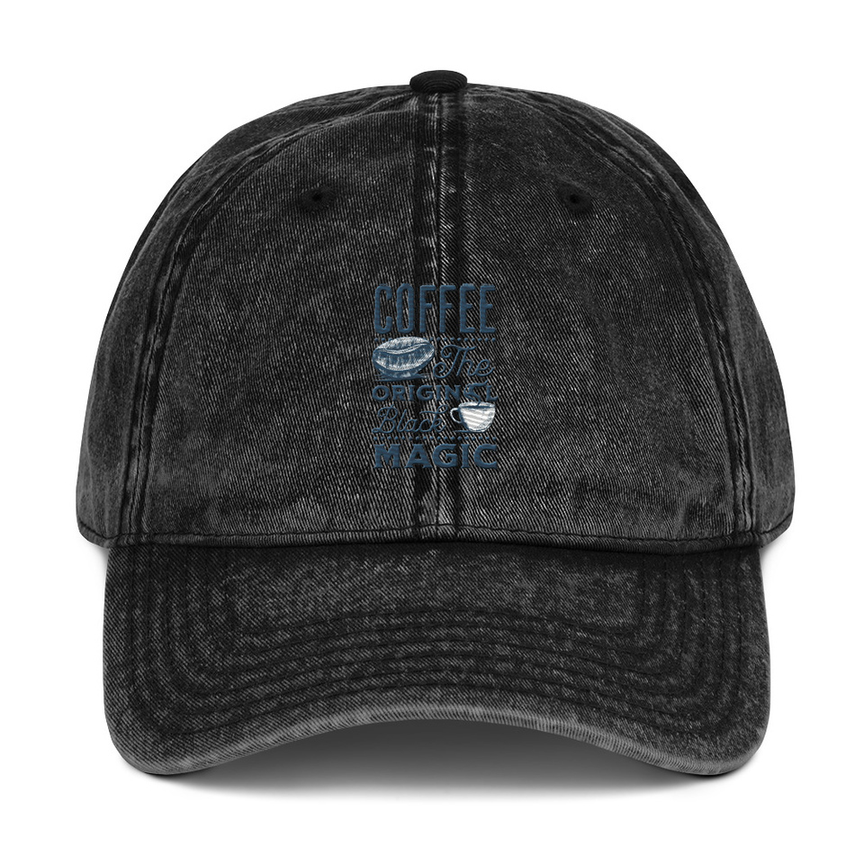 Black Magic Coffee - Simple Cup Vintage Cap