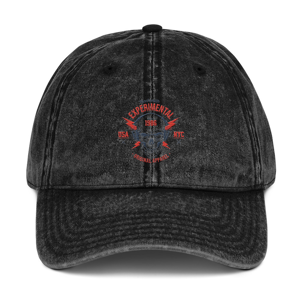 Blacksmith Experimental - Rock Skull Vintage Cap