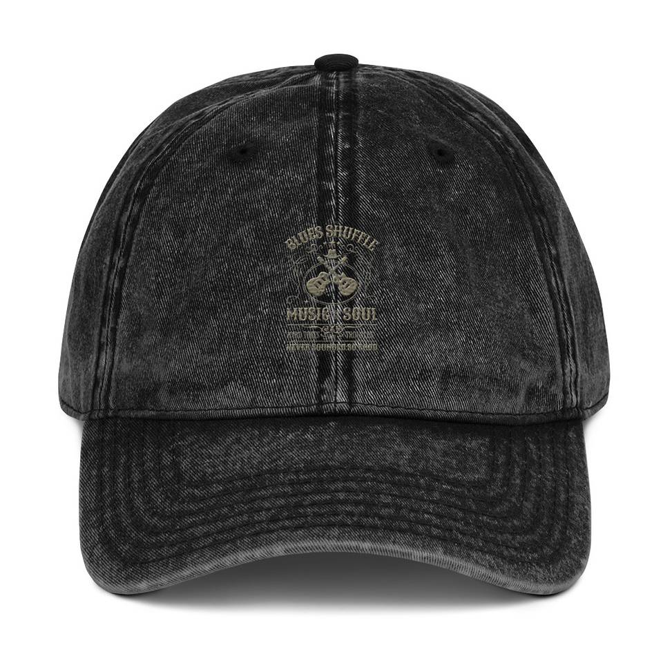 Blues Music from the Soul - Guitar Vintage Cap