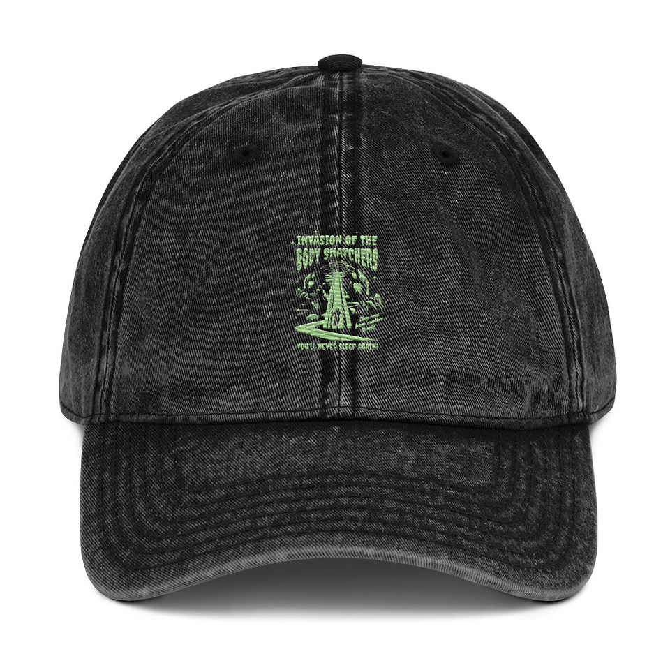 Body Snatchers - UFO Invasion Vintage Cap