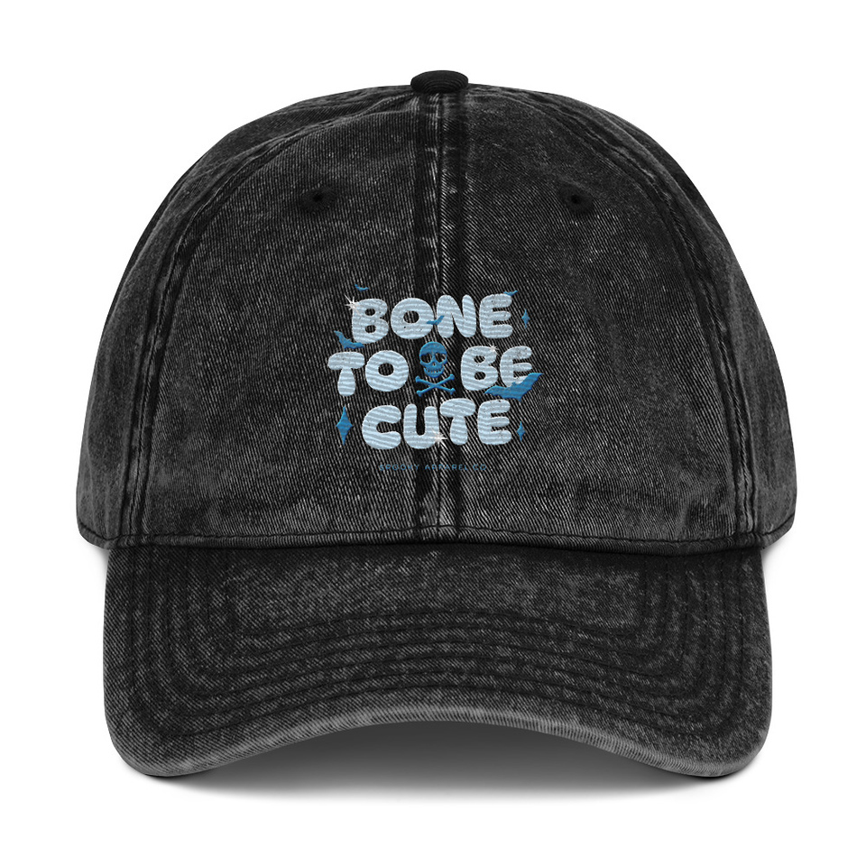 Bone To Be Cute - Halloween Vintage Cap