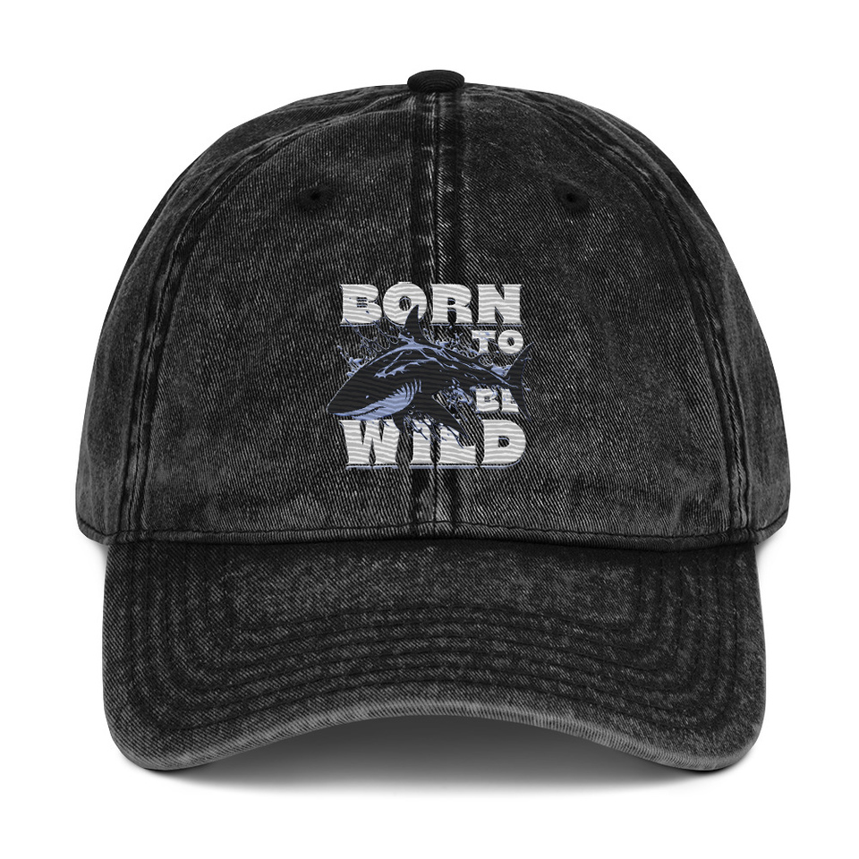 BORN TO BE WILD Vintage Cap