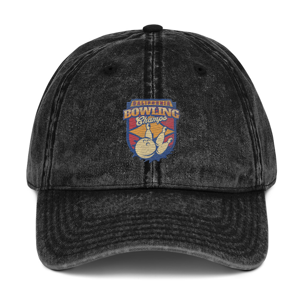 Bowling Championship - Retro Athlectic Sports Vintage Cap