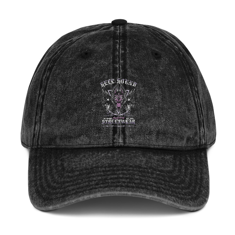 Cerberus Hell Hound Streetwear - Dark Aesthetic Vintage Cap