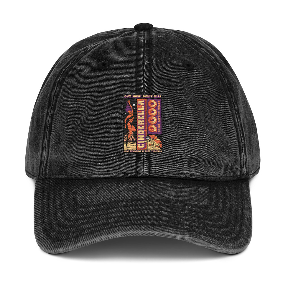 Cinderella 9000 - Retro Astronaut Vintage Cap