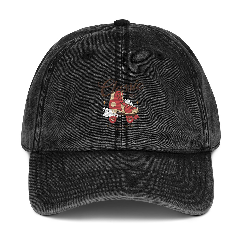Classic Roller Skating - Sports Apparel Vintage Cap