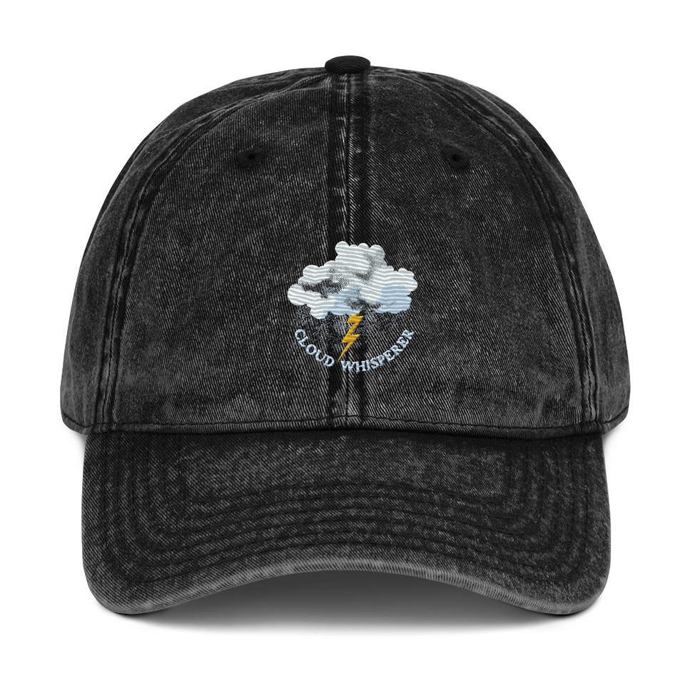 Cloud Whisperer - Rainy Weather Vintage Cap