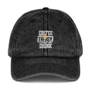 Coffee Energy Drink - Grunge Bolt Vintage Cap