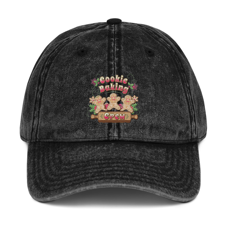 Cookie Baking Crew Vintage Cap