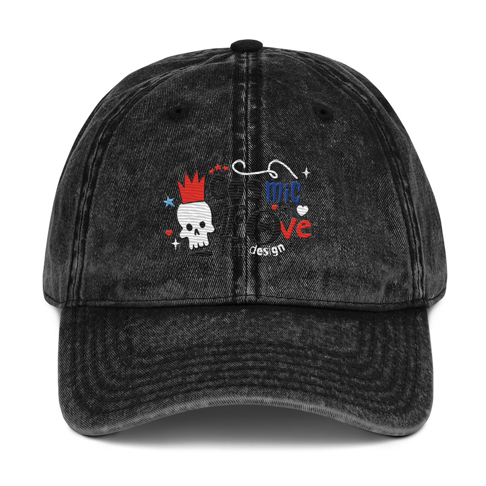 Cosmic Love Vintage Cap