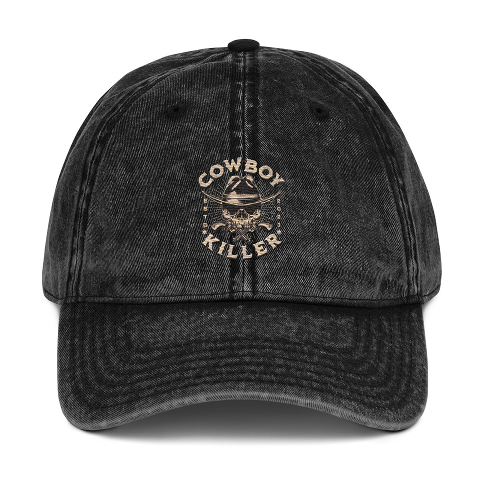 COWBOY KILLER Vintage Cap