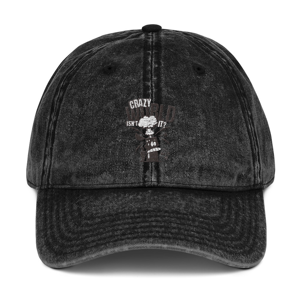 Crazy World Vintage Cap