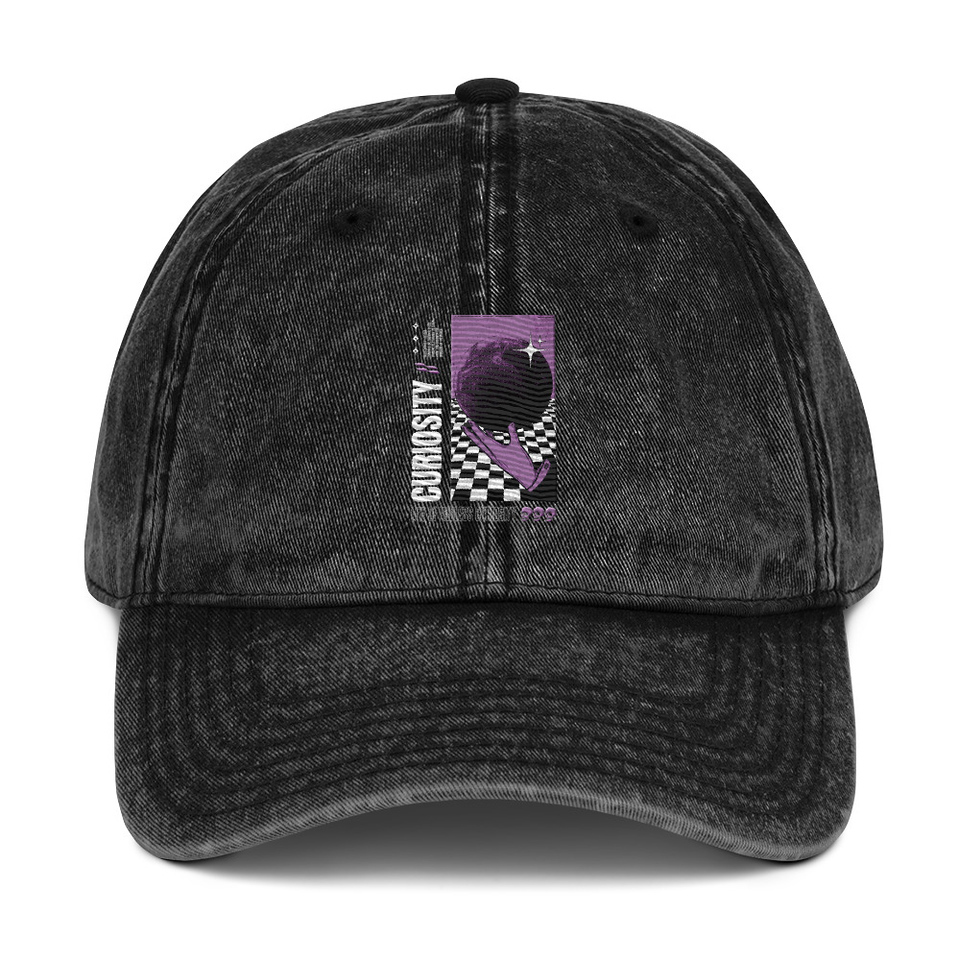 Curiosity Streetwear Vintage Cap