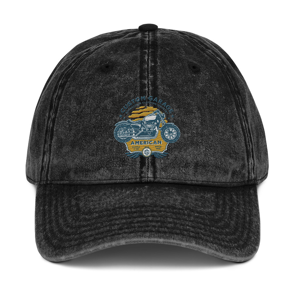 Custom Garage - Motorcycle Vintage Cap