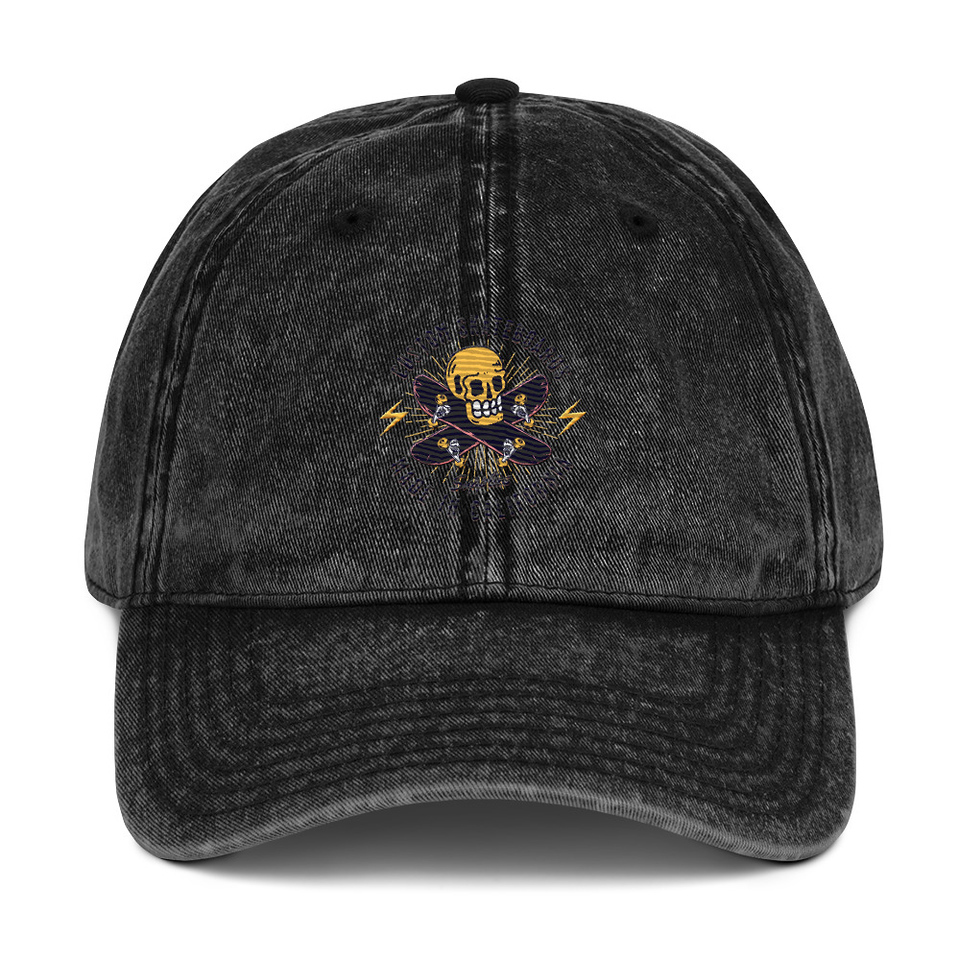 Custom Skateboards - Skull Vintage Cap