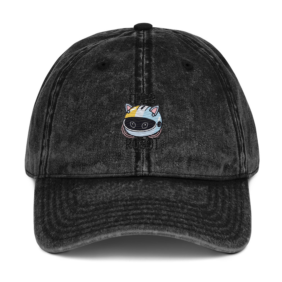 Cute Cat - AI Vintage Cap