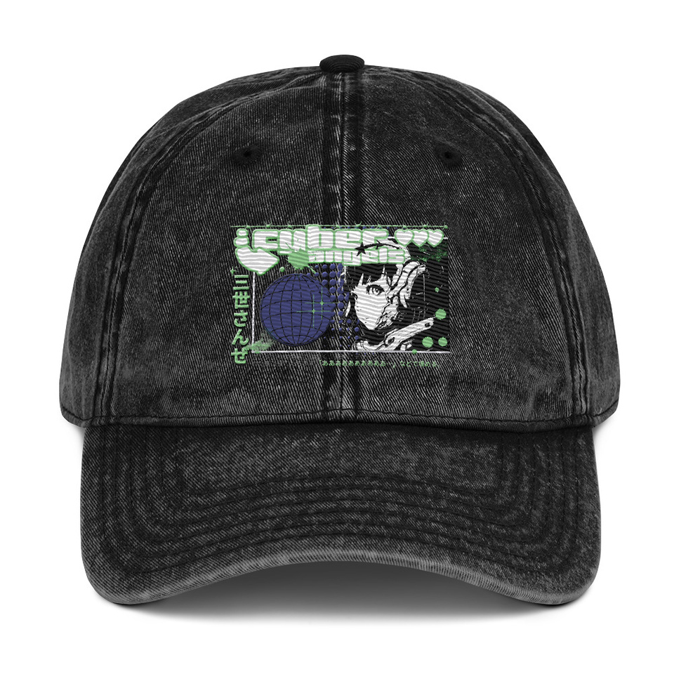 Cyber Angels - Y2k Girl Anime Vintage Cap