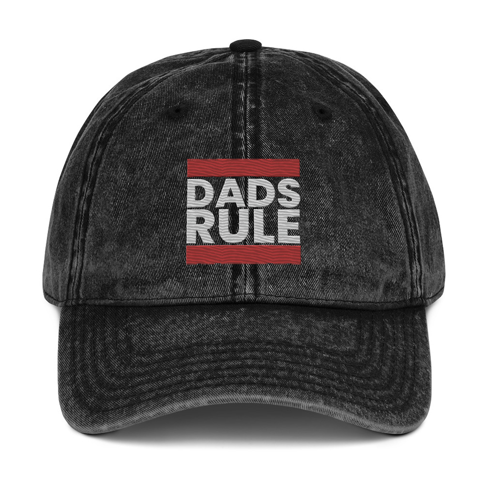 Dads Rule (1) Vintage Cap