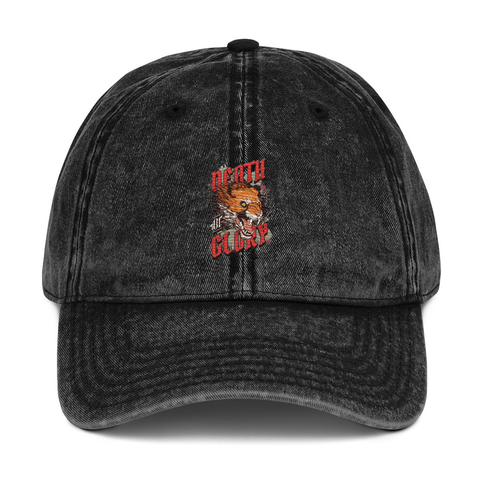 Death or Glory - Fierce Animal Vintage Cap