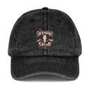 Death Skull - Flower Vintage Cap
