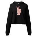 60s challenge Women's Cropped Hoodie