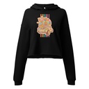 60s flower power Women's Cropped Hoodie