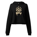 A Beary Good Home Women's Cropped Hoodie