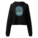 Aliens Outer Space Explorer - UFO Women's Cropped Hoodie