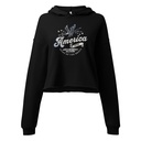 America 1776 Women's Cropped Hoodie