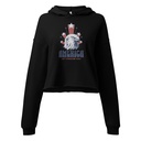 America Women's Cropped Hoodie