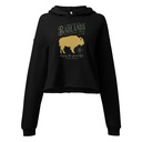 Badlands National Park - Bison Women's Cropped Hoodie