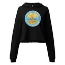 Banana project _-) Women's Cropped Hoodie