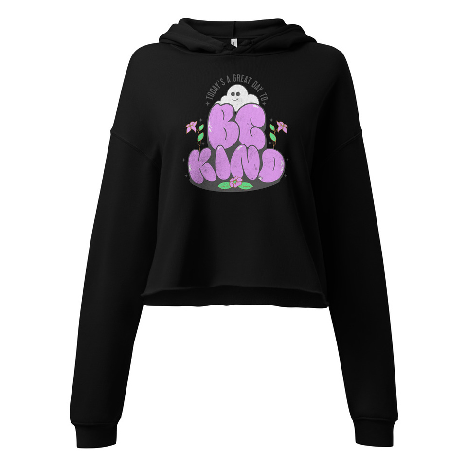 Be Kind Women's Cropped Hoodie