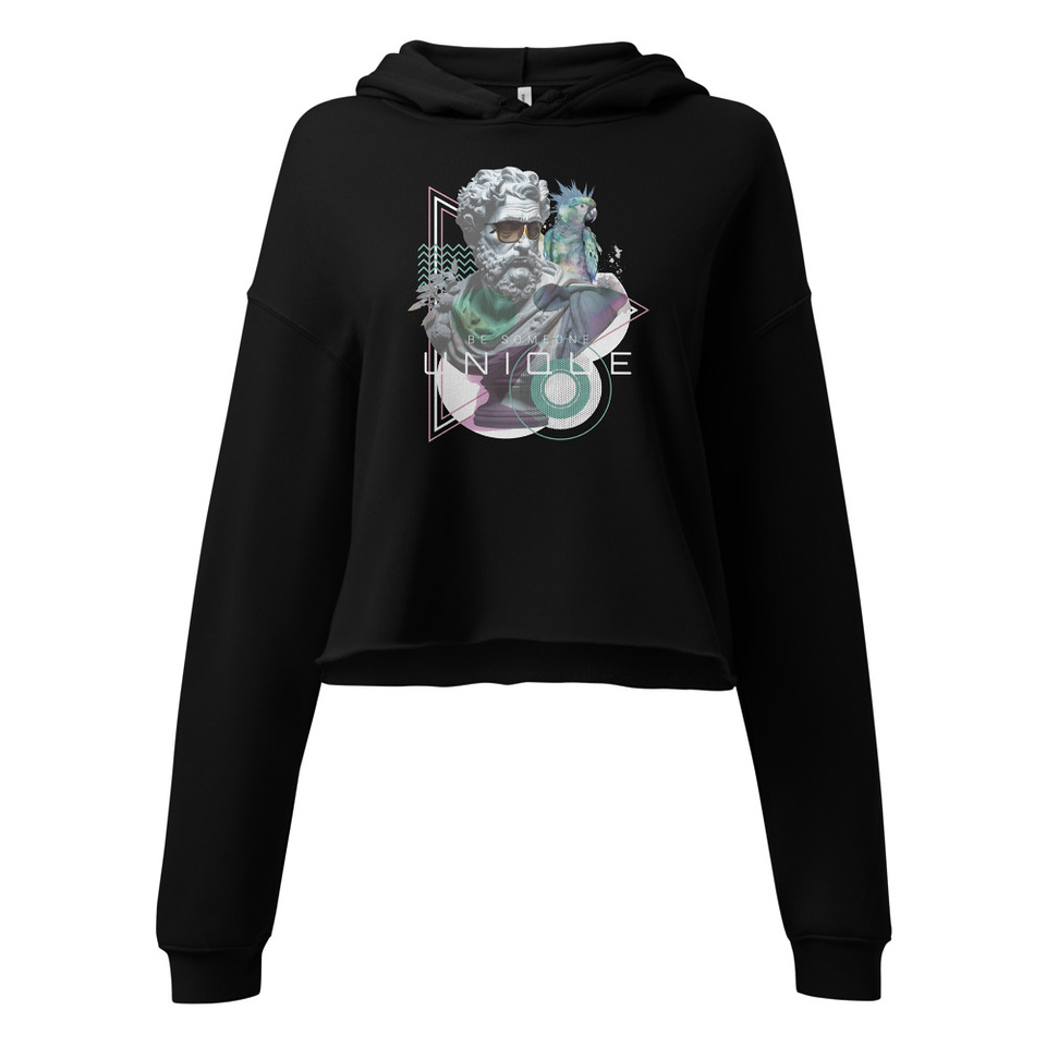 Be Someone Unique Women's Cropped Hoodie