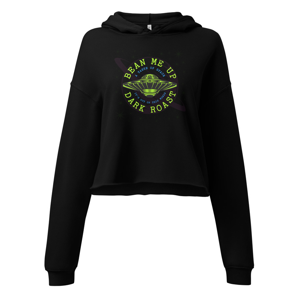 Bean Me Up Women's Cropped Hoodie