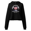 Benji's Burgers - Fast Food Women's Cropped Hoodie