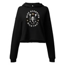 Blue Scorpion - Wildlife Animal Women's Cropped Hoodie
