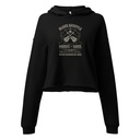 Blues Music from the Soul - Guitar Women's Cropped Hoodie